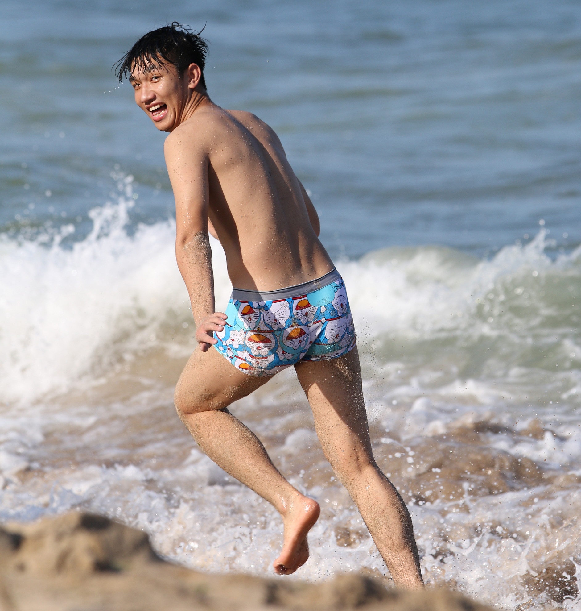 U20 Viet Nam tinh nghich duoi nuoc bien anh 6