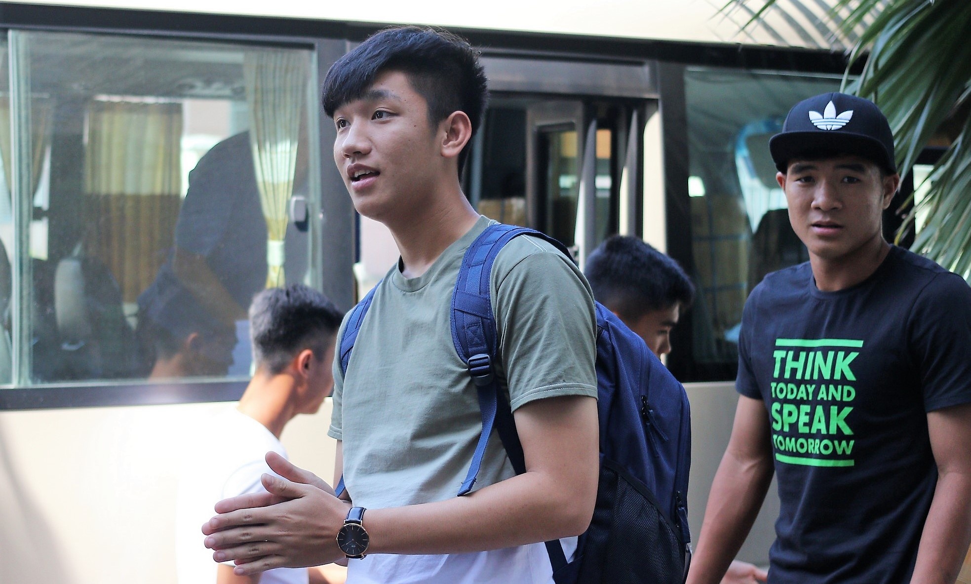 U20 Viet Nam de lai an tuong dep ngay dau hoi quan o Nha Trang hinh anh