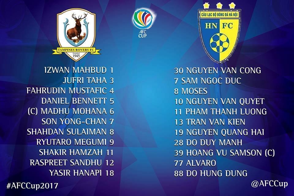 Ha Noi len dau bang AFC Cup anh 2