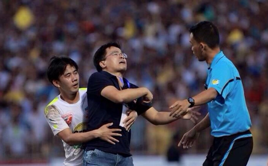 HAGL de nghi VFF xem xet cong tac trong tai o tran gap Thanh Hoa hinh anh