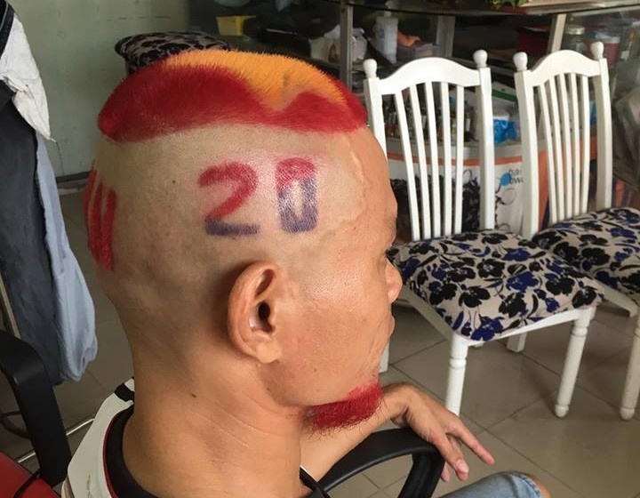 Nguoi Han Quoc an tuong voi kieu toc la cua fan Viet Nam hinh anh