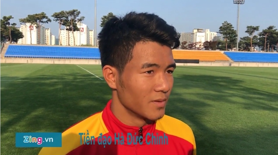 Buoi tap cua U20 Viet Nam truoc tran gap U20 Phap hinh anh