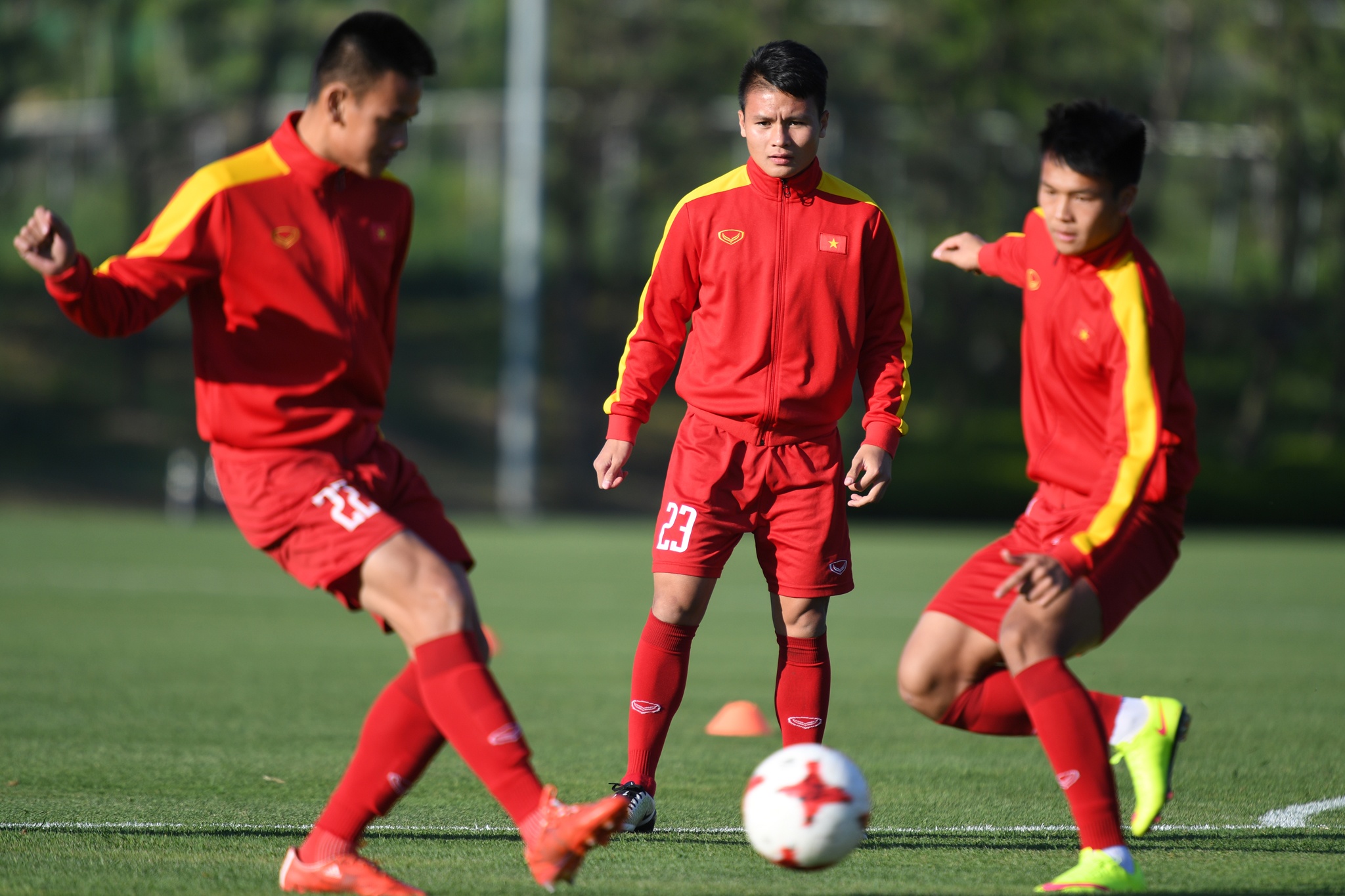 U20 Viet Nam tu tin truoc Honduras anh 1