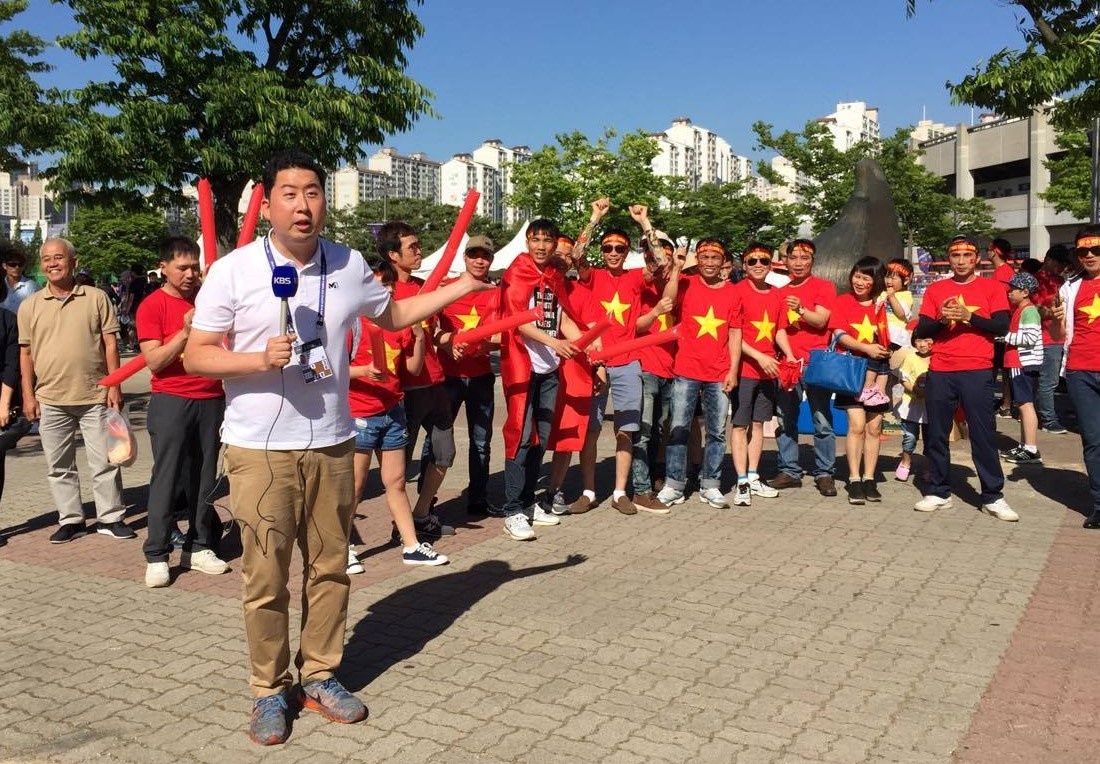 Hàn Quốc ca ngợi CĐV Việt Nam ảnh 1 Han Quoc ca ngoi CDV Viet Nam anh 1