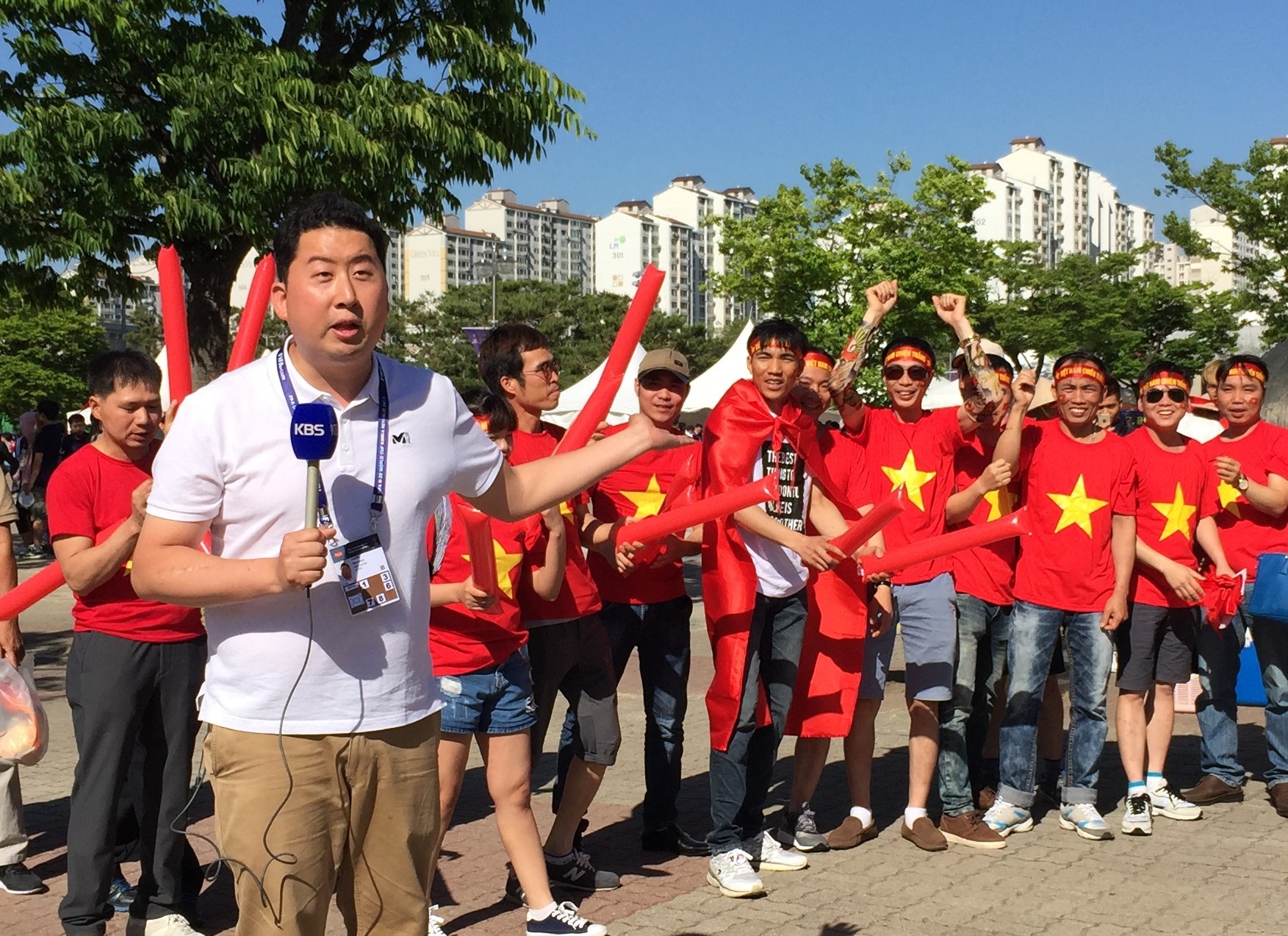 CDV Viet Nam gay an tuong tren truyen hinh Han Quoc hinh anh