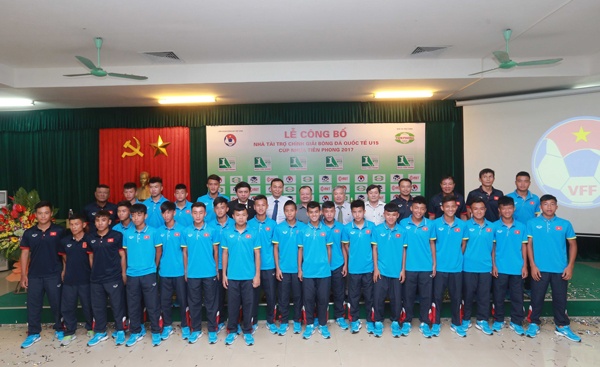 U15 Việt Nam tập trung dự giải quốc tế ảnh 1 U15 Viet Nam tap trung du giai quoc te anh 1