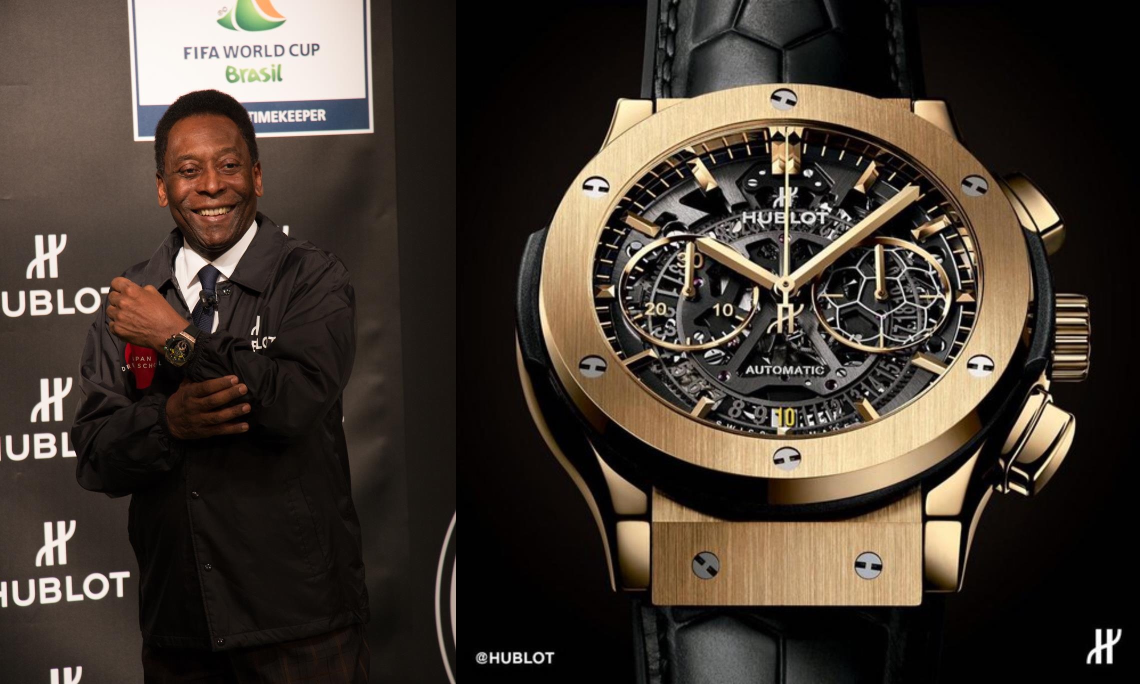 Ronaldo suu tap dong ho Hublot anh 3