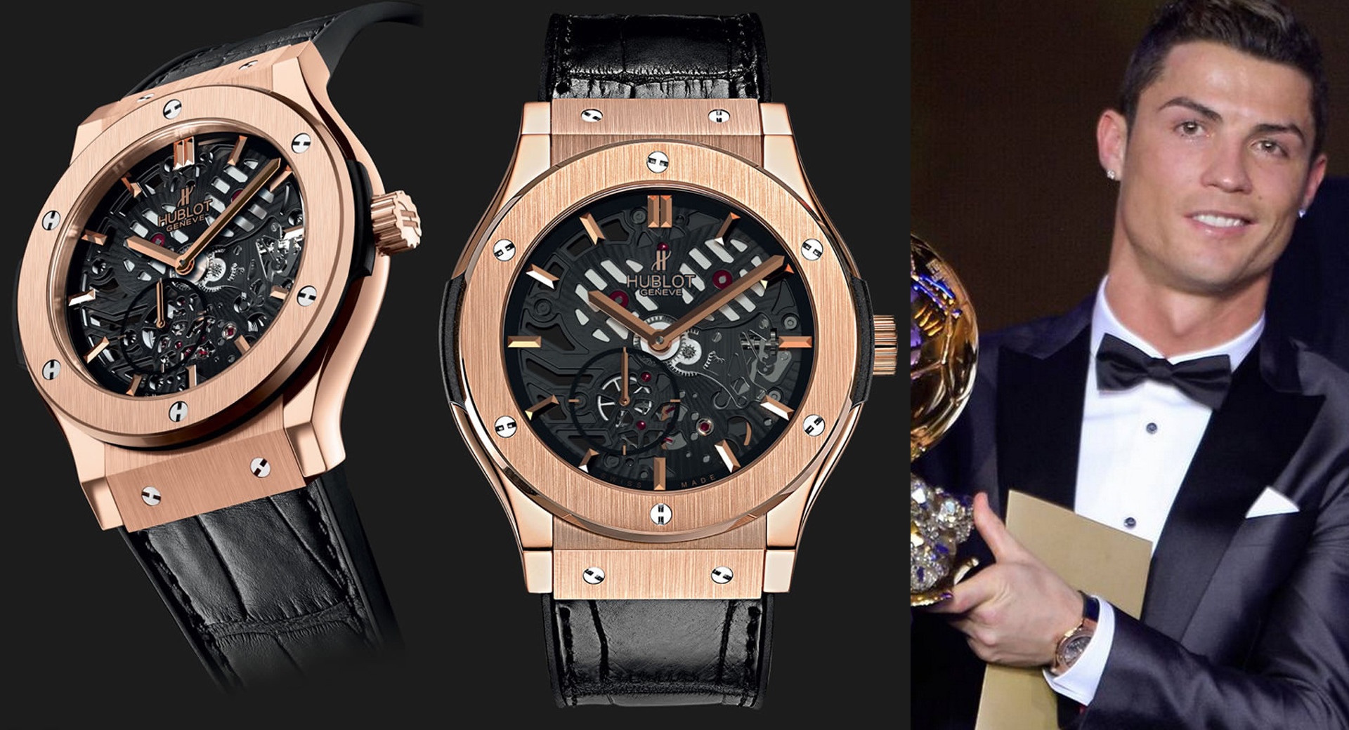 Ronaldo suu tap dong ho Hublot anh 4