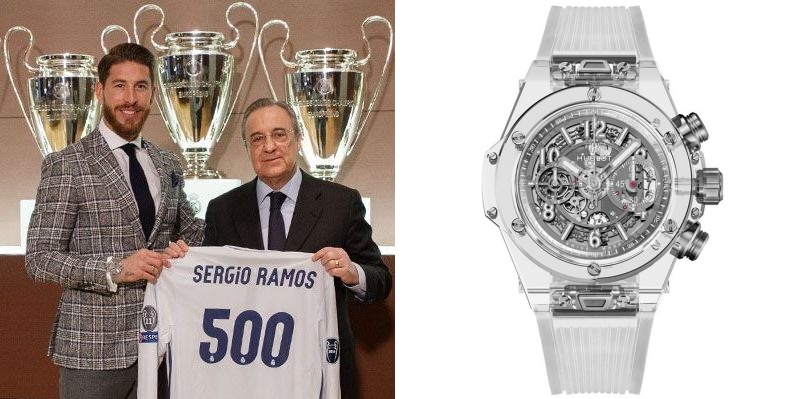 Ronaldo suu tap dong ho Hublot anh 5