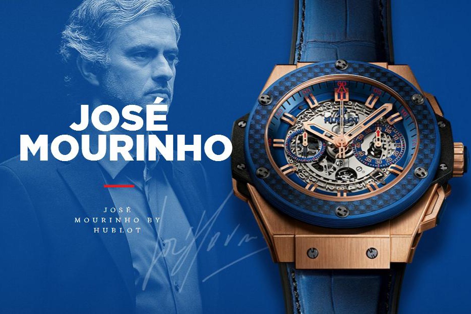 Ronaldo suu tap dong ho Hublot anh 1
