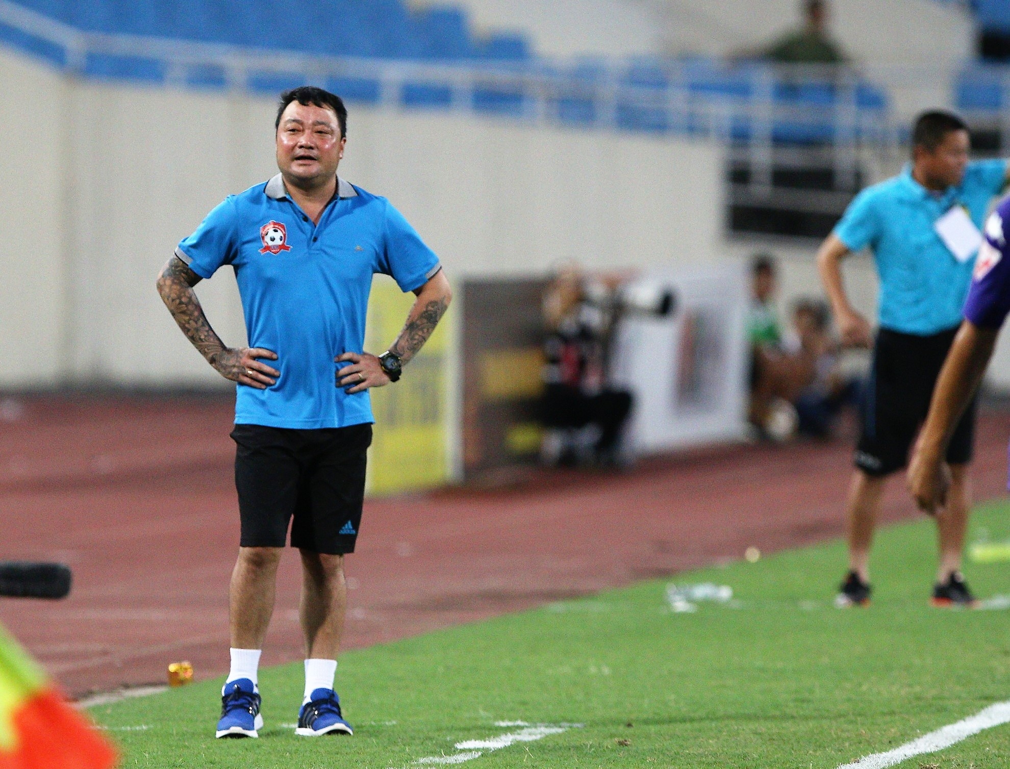 HLV Ha noi che Hai Phong qua khich anh 2