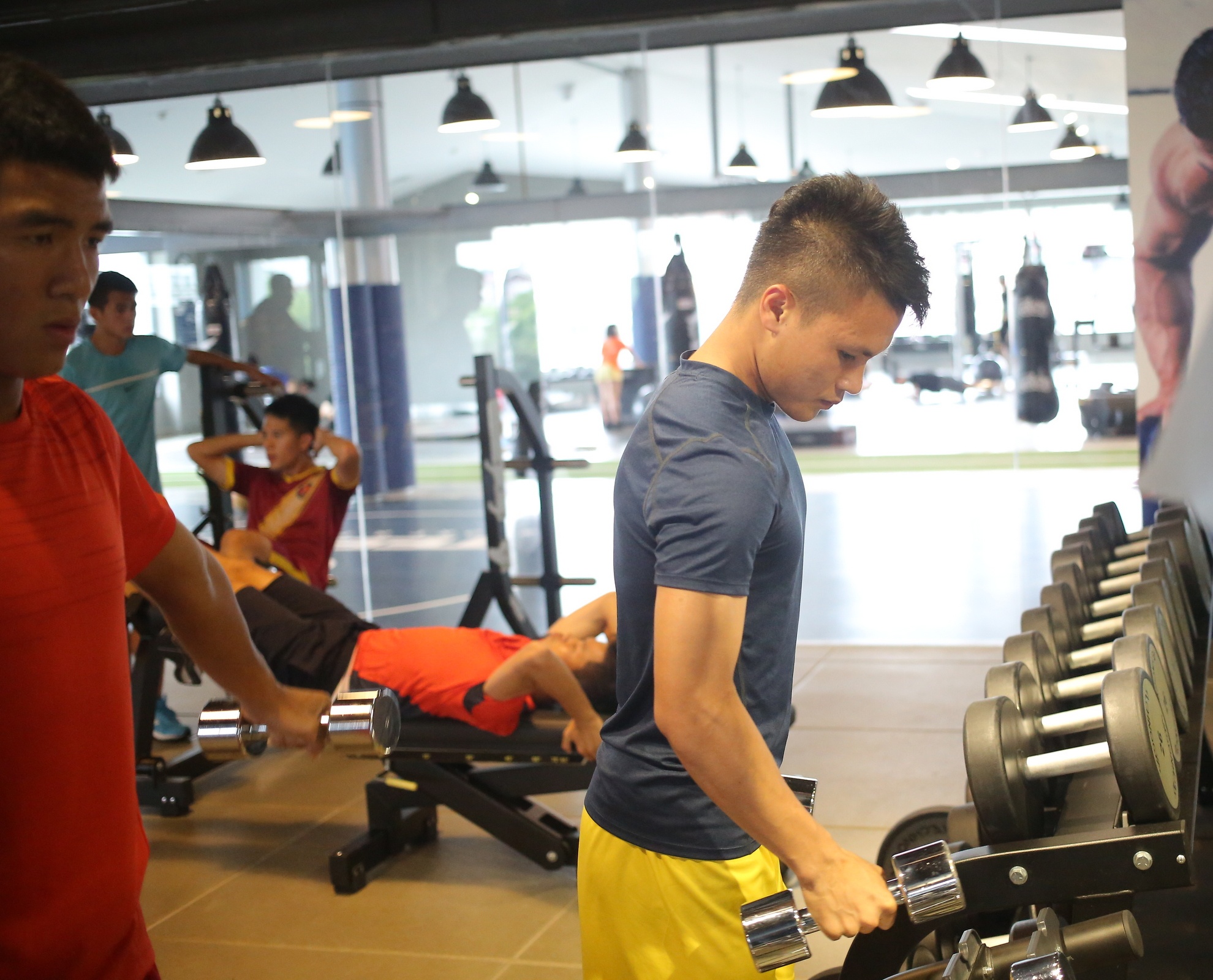 U22 Viet Nam nhoi the luc, anh 3