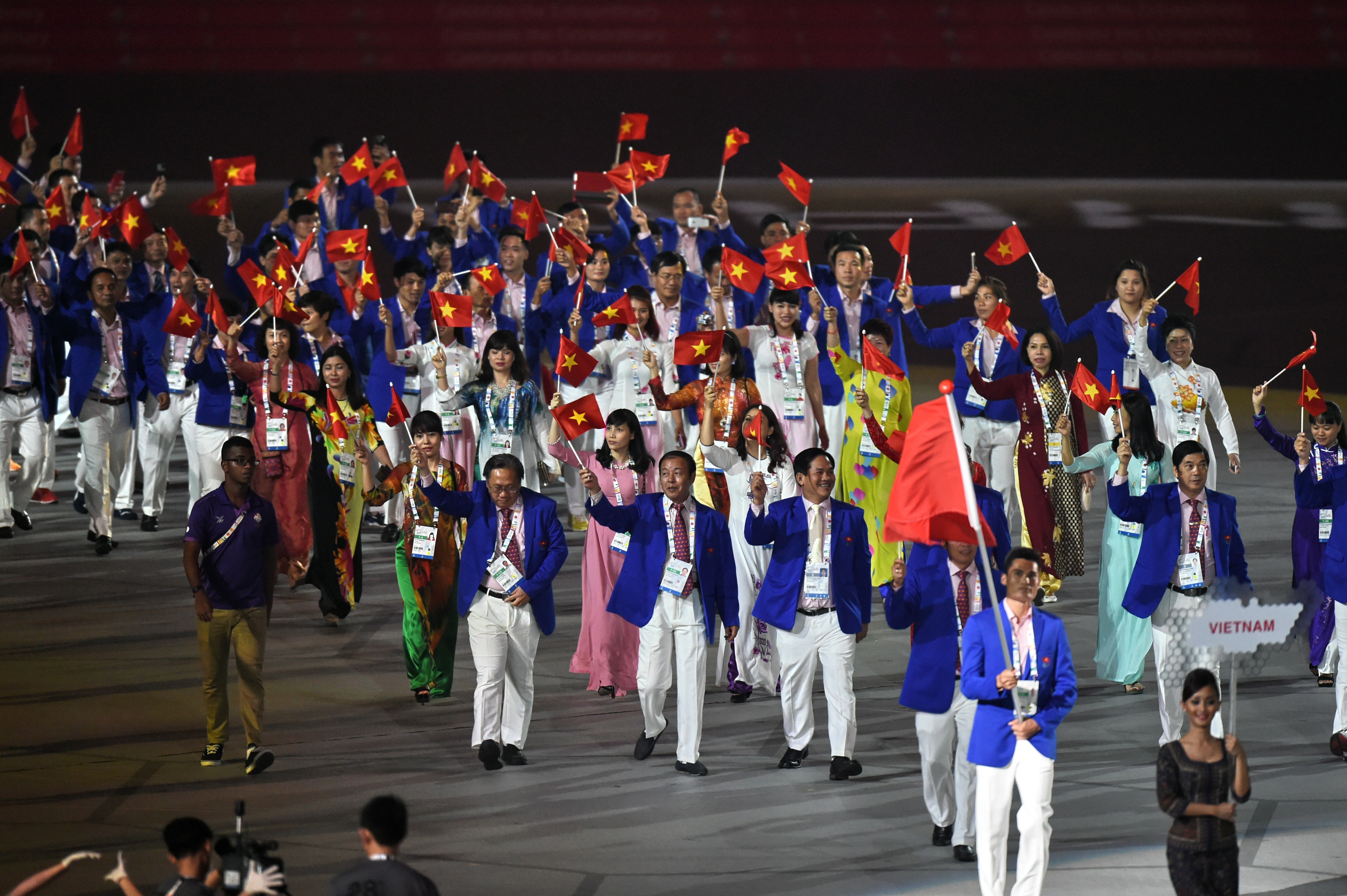 Đoàn TTVN dự SEA Games ảnh 1 Doan TTVN du SEA Games anh 1
