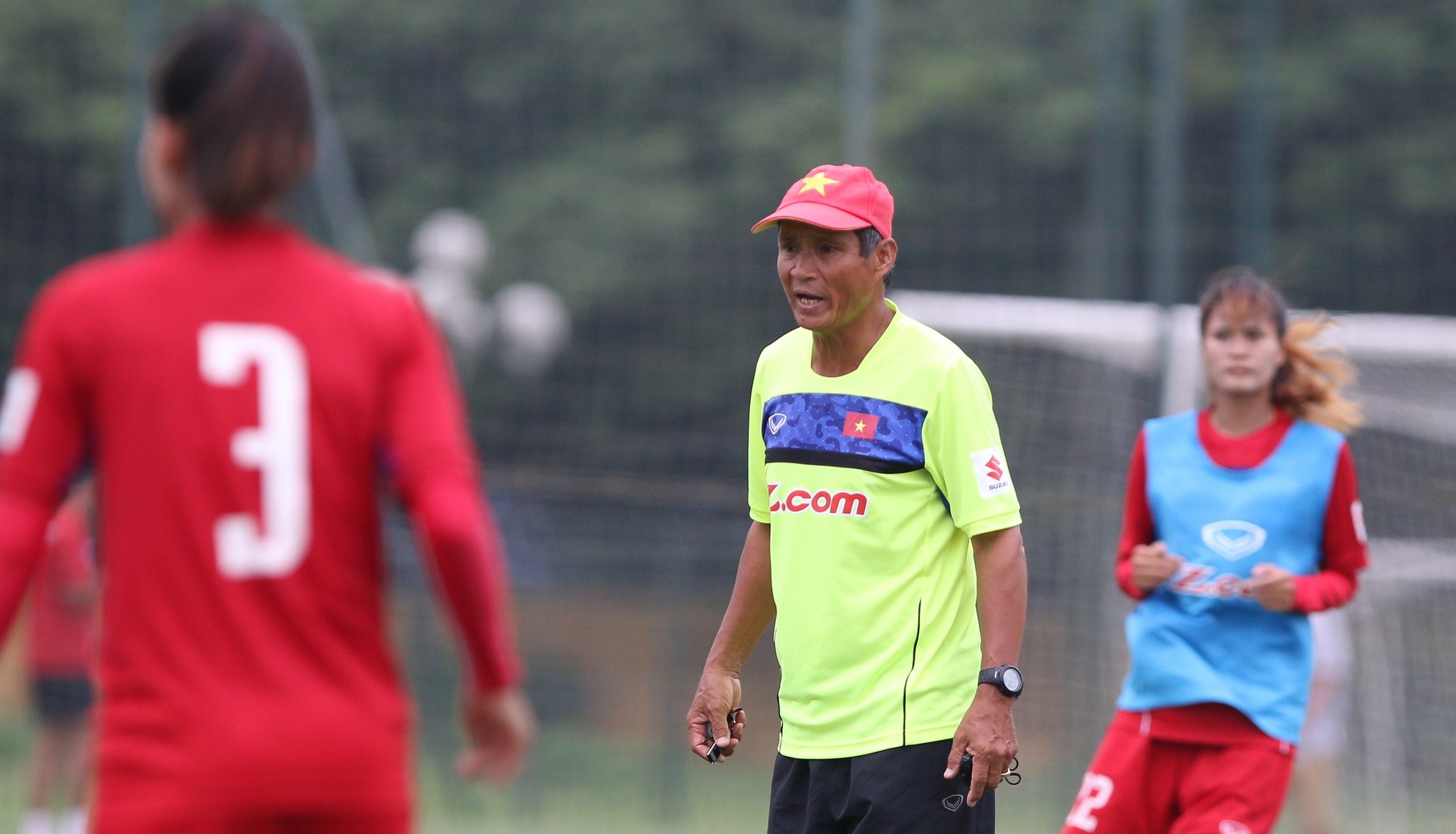 Tuyen nu Viet Nam lai chiu thiet thoi truoc SEA Games hinh anh