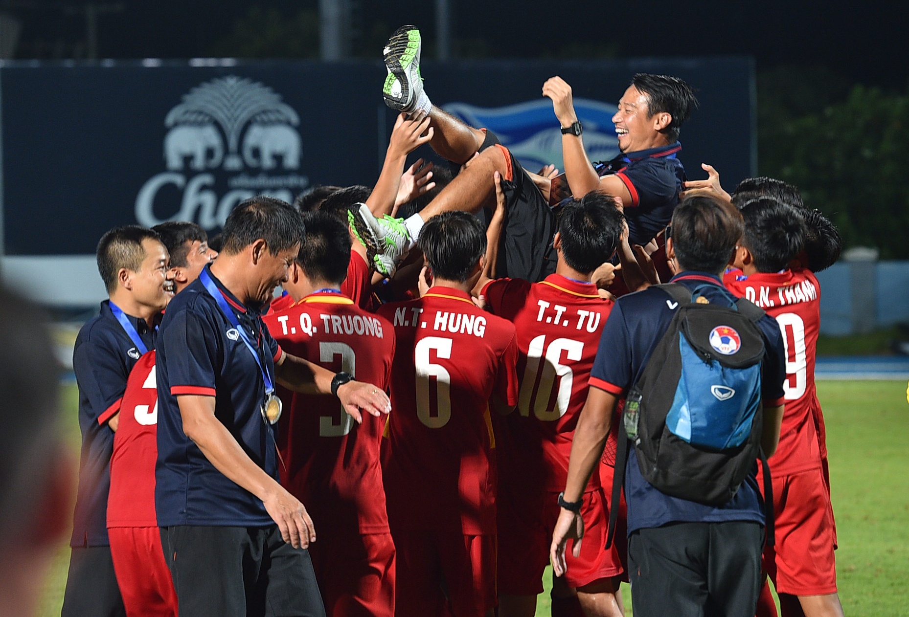 U15 VN thang Thai Lan vo dich AFF anh 3