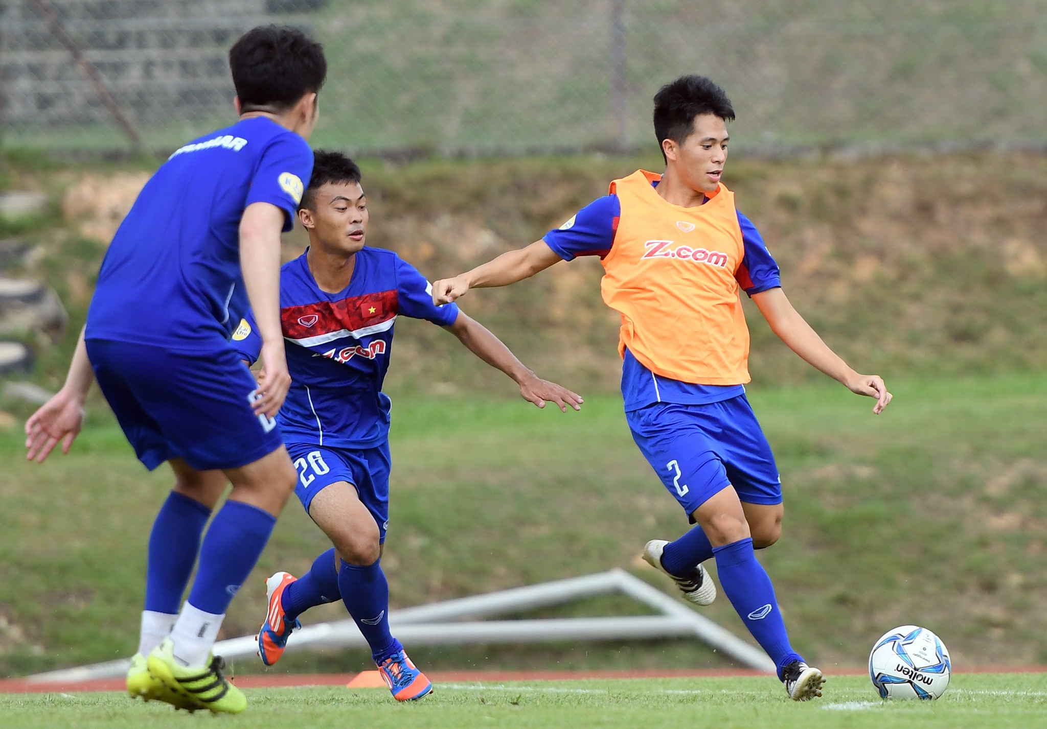 U22 Việt Nam tập dứt điểm ở Malaysia, ảnh 5 U22 Viet Nam tap dut diem o Malaysia, anh 5