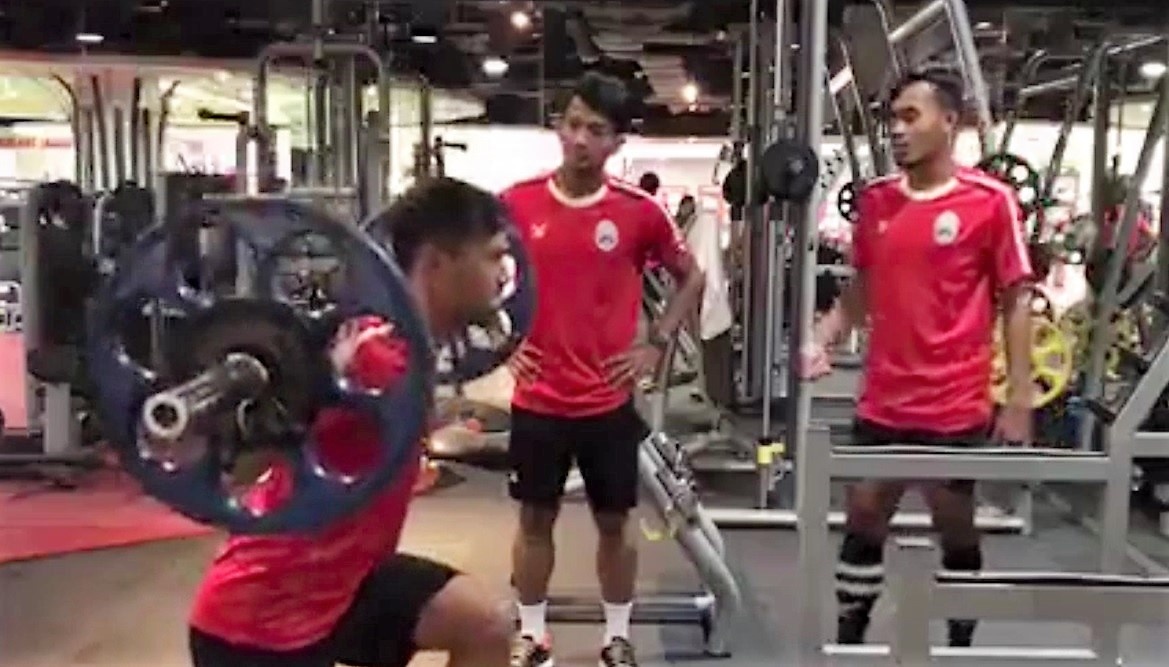 U22 Campuchia tap ta voi quyet tam ha Viet Nam, Thai Lan o SEA Games hinh anh