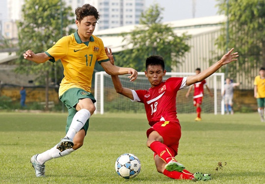 Thua U16 Australia, U16 Viet Nam van gianh ve du VCK chau A hinh anh