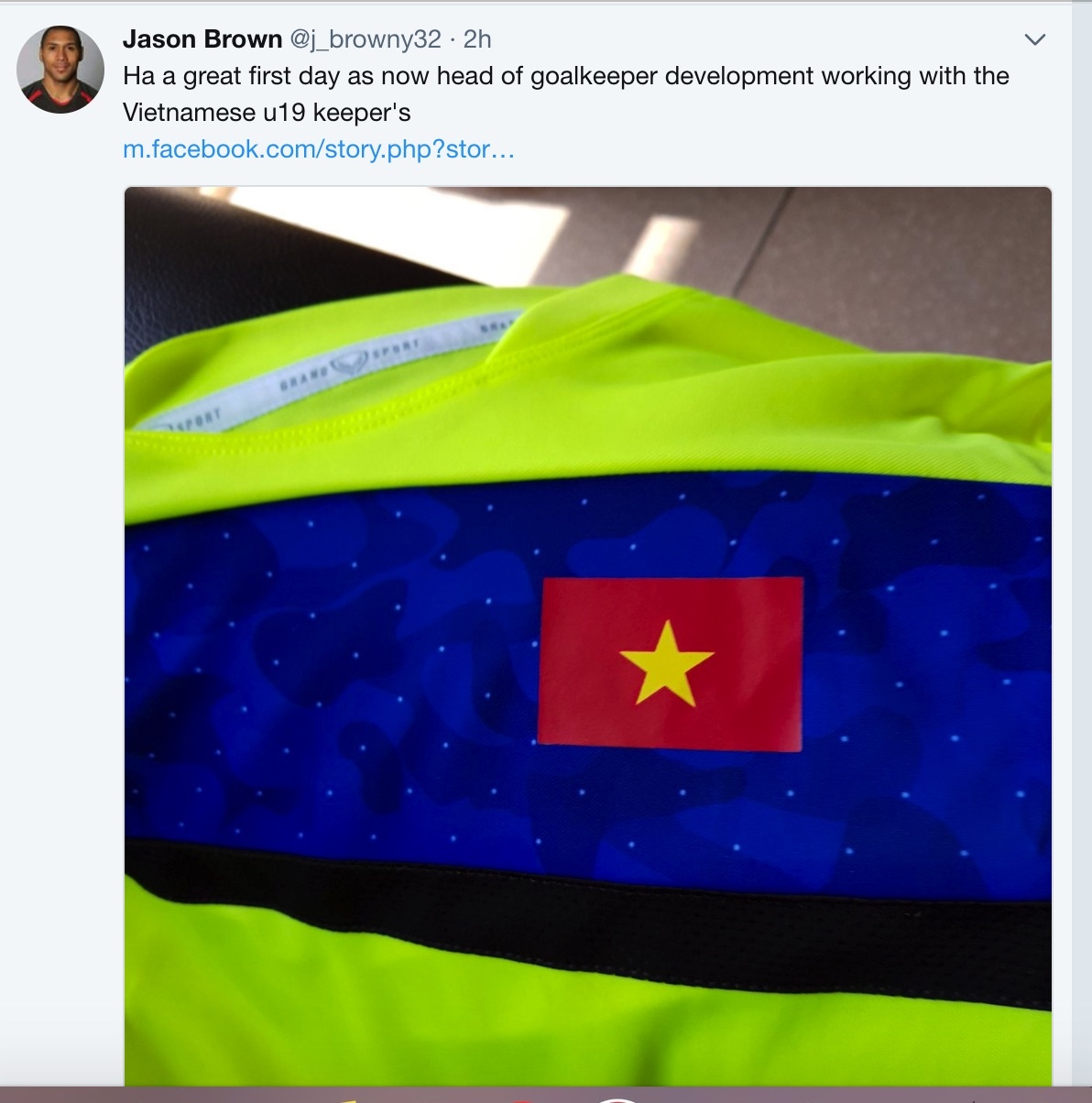 Jason Brown là ai ở U19 Việt Nam, ảnh 1 Jason Brown la ai o U19 Viet Nam, anh 1