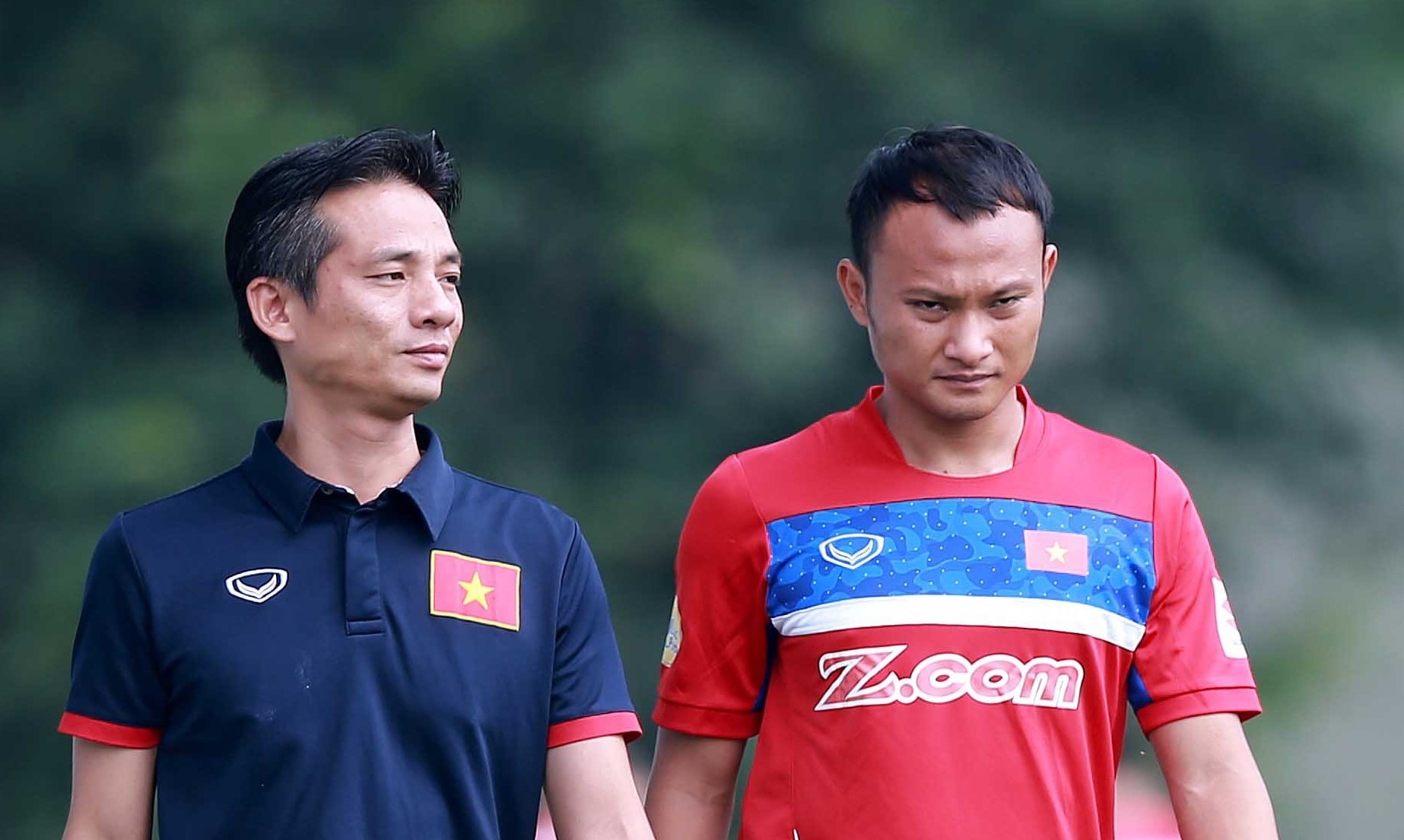 Trong Hoang chia tay tuyen Viet Nam vi chan thuong hinh anh