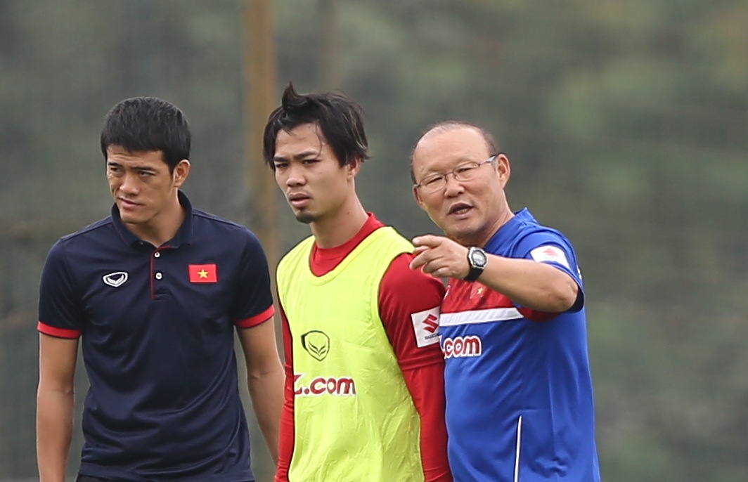 HLV Park Hang-seo yeu cau Cong Phuong tap them cung tan binh hinh anh