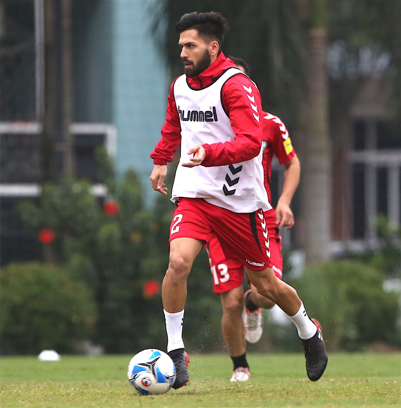 Afghanistan tap buoi dau o Ha Noi, anh 1