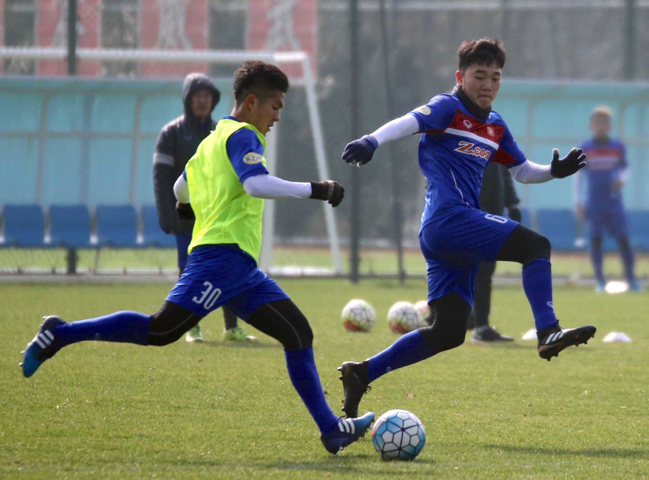 U23 Viet Nam tap hang say, anh 5