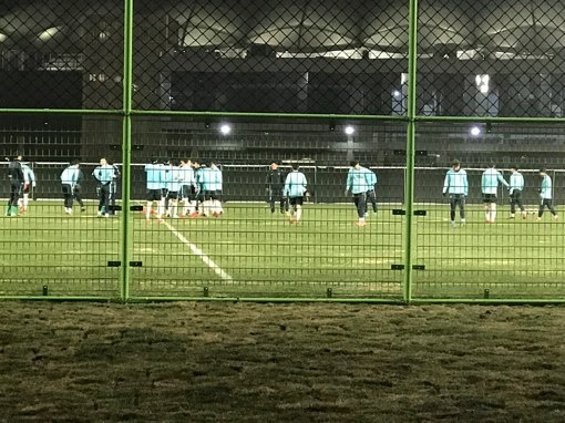 U23 Han Quoc tap kin, anh 1