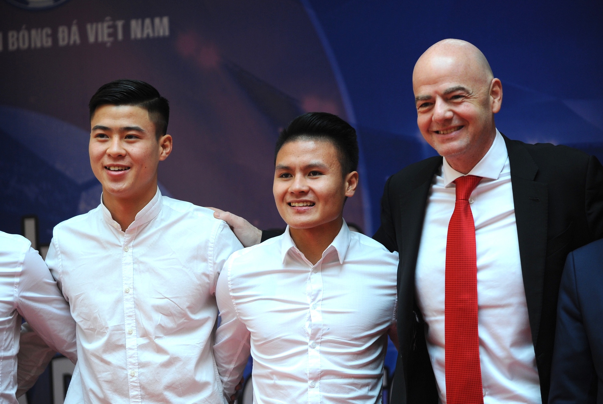 Chu tich FIFA Gianni Infantino tham Viet Nam, anh 2
