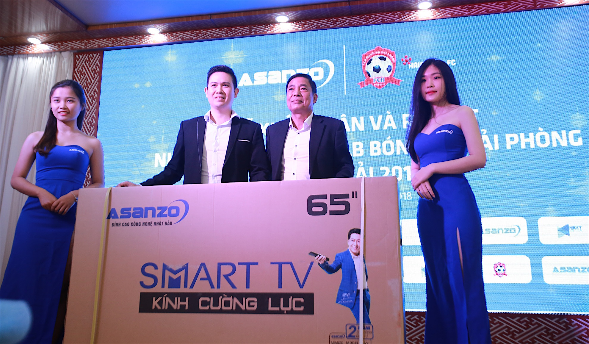 CLB Hai Phong co nha tai tro moi Asanzo, anh 2