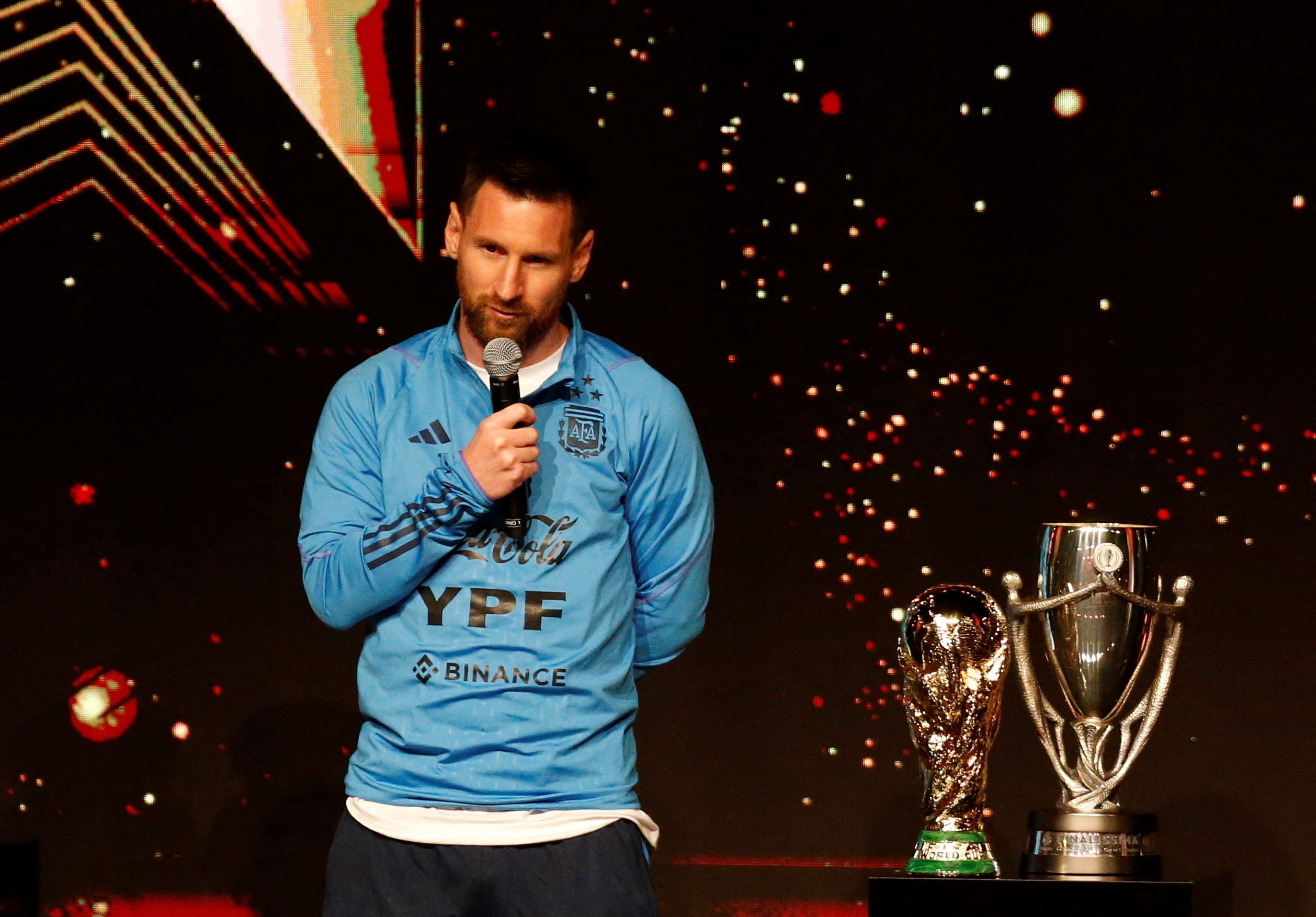 Barcelona thua nhan dang lien lac voi Messi hinh anh