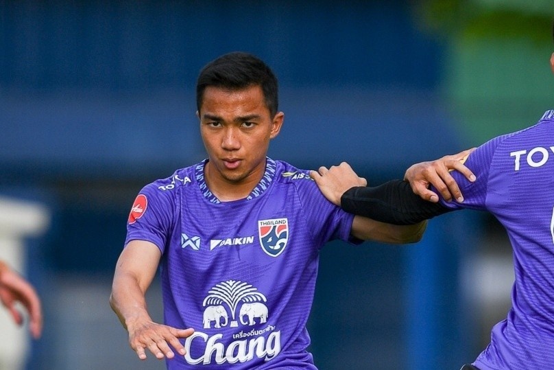 Phan ung cua Chanathip khi phai ngoi du bi hinh anh