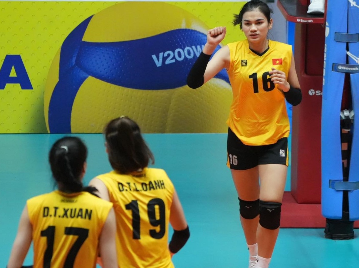 Bong chuyen nu Viet Nam vao chung ket AVC Challenge 2023 hinh anh