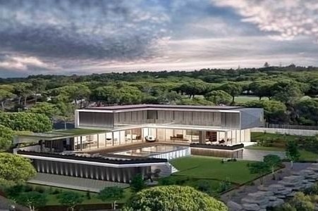 Biet thu cua Ronaldo khien hang xom kho chiu hinh anh