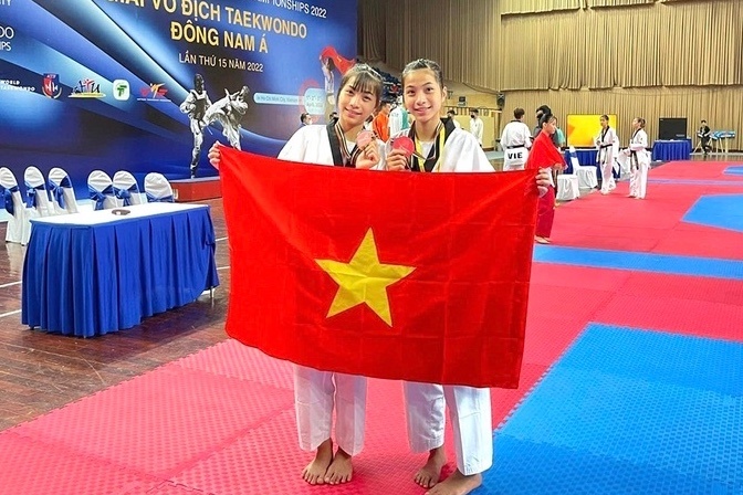 Gan 1000 VDV du giai taekwondo tre toan quoc 2023 hinh anh