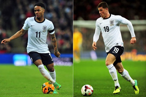 Rooney đánh giá rất cao Raheem Sterling và Ross Barkley.