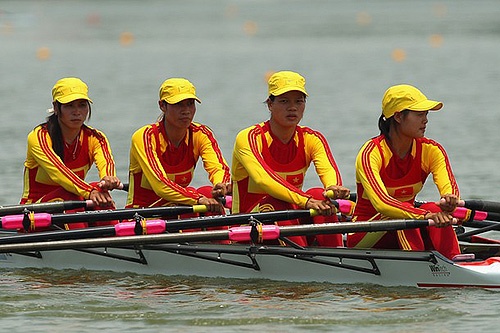 Rowing Viet Nam thang lon o giai Dong Nam A hinh anh