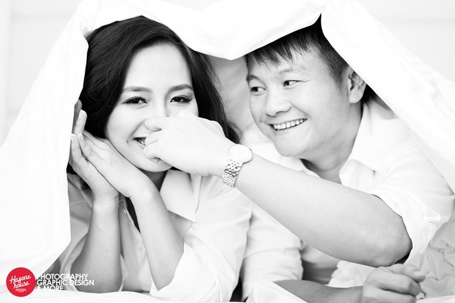 Cong Vinh khong the du dam cuoi Van Quyen hinh anh