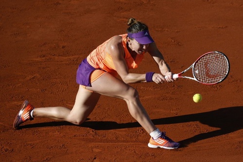 Cô tích lũy cho mình từ thái độ thi đấu cần mẫn trên sân...