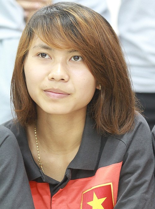 Tuyển thủ Nguyễn Thị Liễu. Ảnh: Hà Thành.