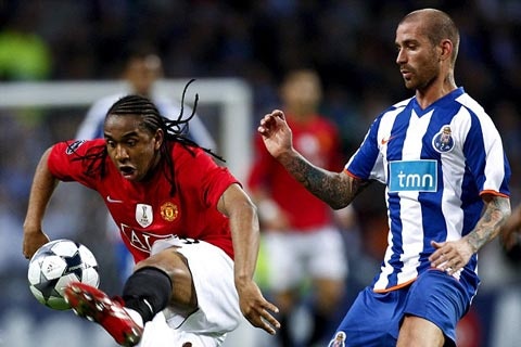 Anderson là thương vụ thành công của Porto nhưng lại thất bại nặng nề với M.U.