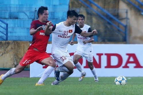 Doi tuyen VN da bai doi Olympic 3-1 hinh anh