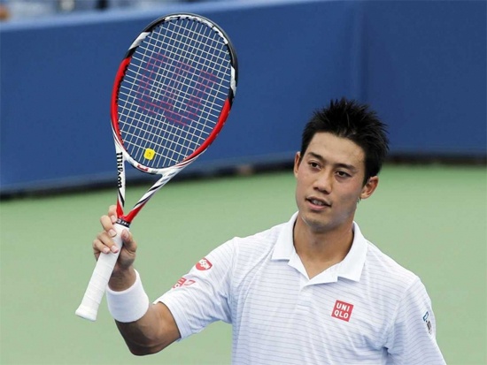 Bong hong giup Nishikori viet co tich o US Open hinh anh