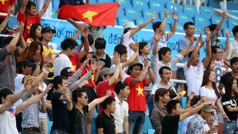 Nguoi Viet tai Han Quoc co vu nong nhiet cho doi Olympic VN hinh anh