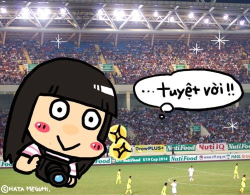 Tại giải U19 Đông Nam Á vừa qua, cô quyết định trở lại Việt Nam xem U19 Việt Nam thi đấu và thực sự bất ngờ trước sự cuồng nhiệt mà người hâm mộ Việt Nam dành cho thầy trò HLV Graechen.