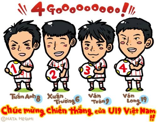 Những người đã lập công trong chiến thắng 4-1 trước Myanmar của U19 Việt Nam ở vòng bán kết.