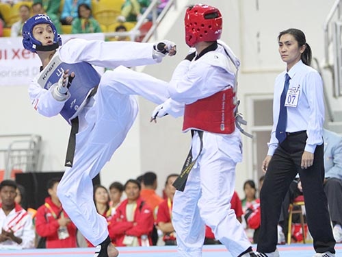 Asian Games 17: Taekwondo 16 nam mong HCV hinh anh