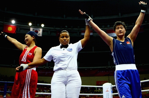 ASIAD 17: Trong tai quyen anh thien vi hinh anh