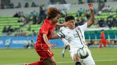 Nu Viet Nam - Han Quoc: Muc tieu la tam HCD hinh anh