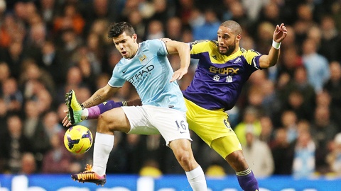 Man City - Swansea: Chua the tang toc hinh anh